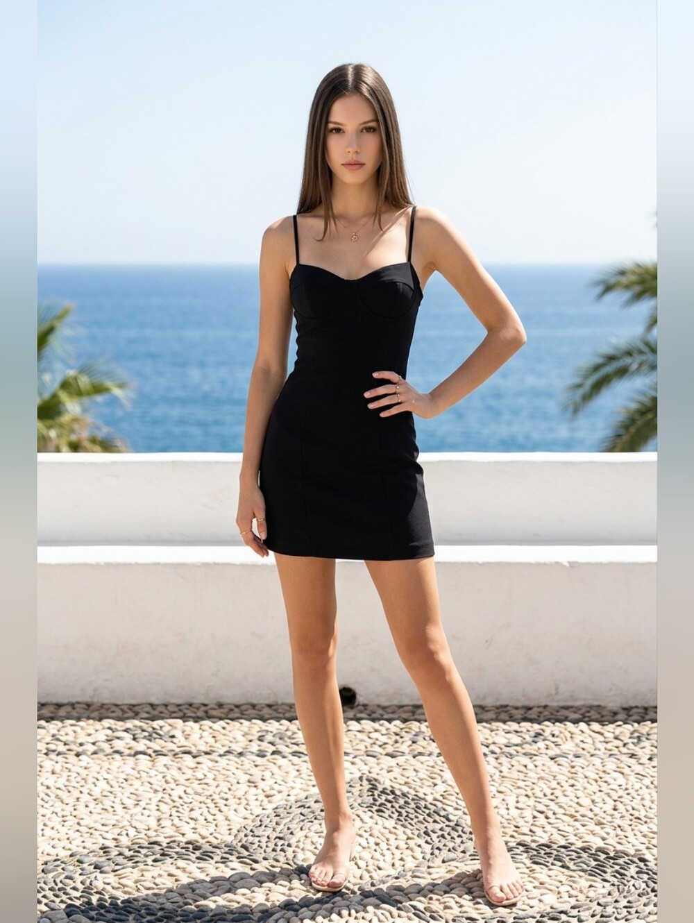 Garage Black Mini Dress Size Small NWT